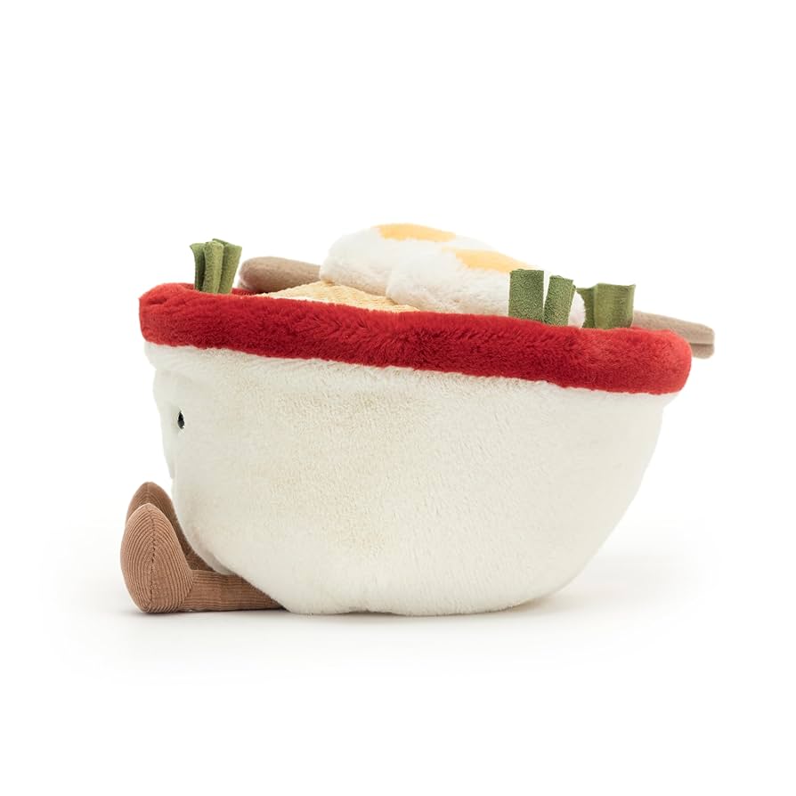 Amazon.co.jp: Jellycat Amuseables ラーメンぬいぐるみ 6.5